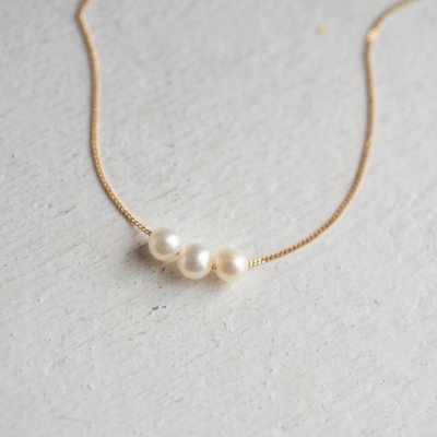 ベビーパールネックレス_Baby pearl necklace