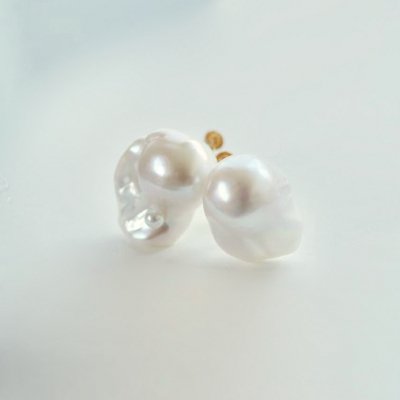 Pearl on Pearl Earrings