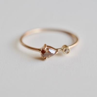 Double Dia  Ring mere