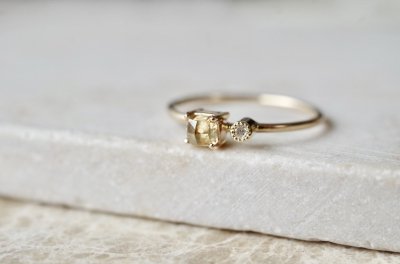 Duo Diamond Ring