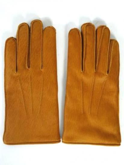 GLAD HAND & Co. ディアスキン手袋 M キャメル