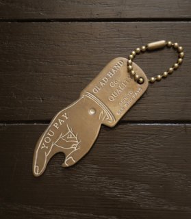 GH YOU PAY SPINNER-KEY FOB[IVORY]