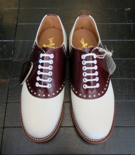 [GLAD HAND×REGAL]SADDLE SHOES/WHITE×BROWN 