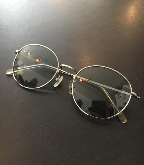 クマオです GLAD HAND & Co. 石井浩二 石井浩二 × GLAD HAND] JAMES - GLASSES/GREEN - GLAD HAND & Co