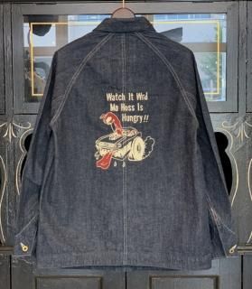 WEIRDO LIGHT RANCH - DENIM COVERALL