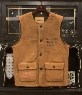 WEIRDOLIGHT RANCH - VEST[HOG SKIN]