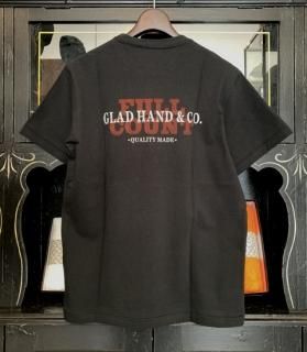 [GLAD HAND  FULLCOUNT] LOGO T-SHIRTS