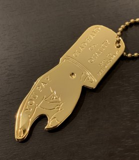 GH YOU PAY SPINNER-KEY FOB[GOLD]