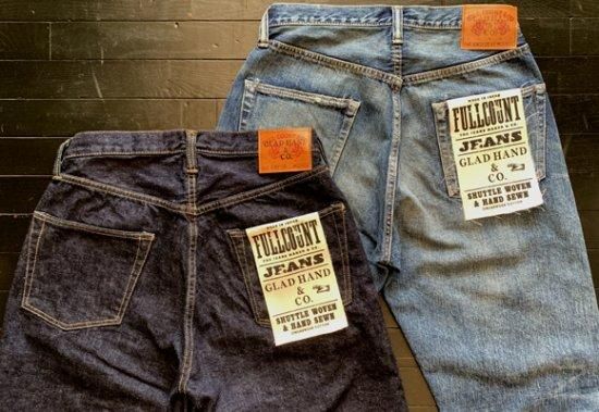 GLAD HAND × FULLCOUNT] 0105 LOOSE STRAIGHT[VINTAGE FINISH