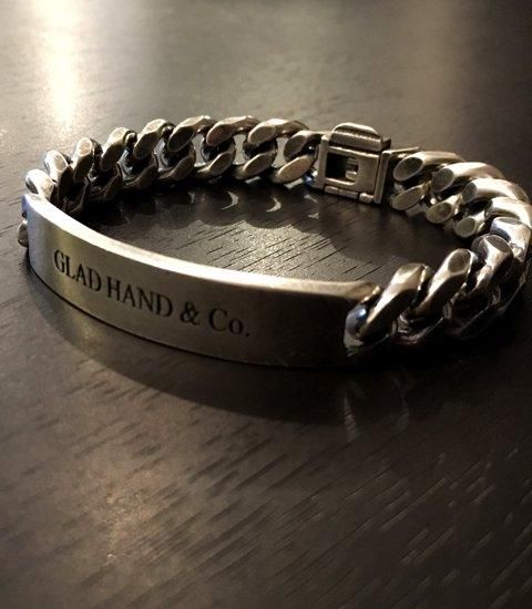 ID BRACELET - GLAD HAND & Co. WEIRDO. GANGSTERVILLE. OLD ID BRACELET - GLAD HAND & Co. WEIRDO. GANGSTERVILLE. OLD