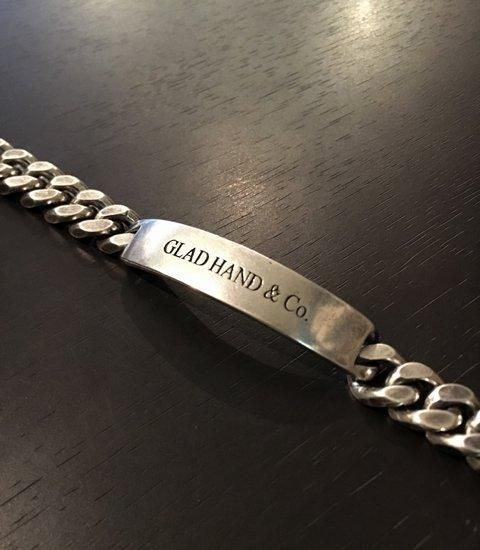 ID BRACELET - GLAD HAND & Co. WEIRDO. GANGSTERVILLE. OLD ID BRACELET - GLAD HAND & Co. WEIRDO. GANGSTERVILLE. OLD