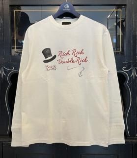 DOUBLE RICH - L/S T-SHIRTS