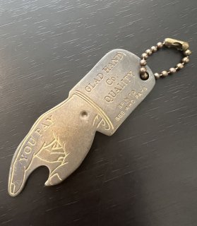 GH YOU PAY SPINNER-KEY FOB[BRASS]