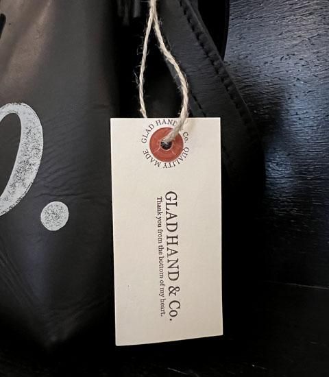 GLAD HAND × HERITAGE] LEATHER FRAME SHOULDER BAG - GLAD HAND