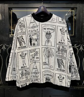 PRETTY COMIC - L/S PILE SWEATER