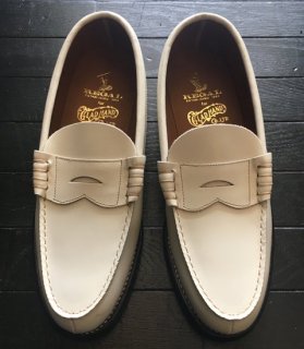 <img class='new_mark_img1' src='https://img.shop-pro.jp/img/new/icons14.gif' style='border:none;display:inline;margin:0px;padding:0px;width:auto;' />[GLAD HAND×REGAL] MEN'S COIN LOAFERS - SHOES/WHITE 