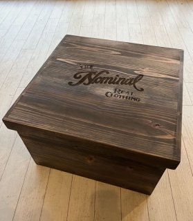 <img class='new_mark_img1' src='https://img.shop-pro.jp/img/new/icons14.gif' style='border:none;display:inline;margin:0px;padding:0px;width:auto;' />[NOMINAL × THE GAMBULL BREED] WOODEN BOX 