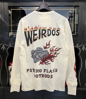 <img class='new_mark_img1' src='https://img.shop-pro.jp/img/new/icons14.gif' style='border:none;display:inline;margin:0px;padding:0px;width:auto;' />PSYCHO FLAMES - L/S HENRY T-SHIRTS / WRD-22-AW-17