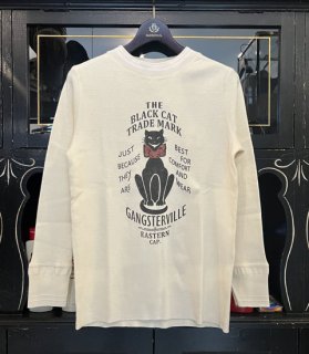 <img class='new_mark_img1' src='https://img.shop-pro.jp/img/new/icons14.gif' style='border:none;display:inline;margin:0px;padding:0px;width:auto;' />BLACK CAT MARK - L/S T-SHIRTS / GSV-22-AW-23
