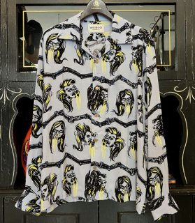 VOODOO HEAD - L/S SHIRTS / WRD-23-SS-07<img class='new_mark_img2' src='https://img.shop-pro.jp/img/new/icons14.gif' style='border:none;display:inline;margin:0px;padding:0px;width:auto;' />