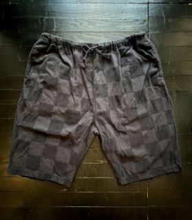 CHECKER - PILE SHORTS / WRD-23-SS-22