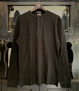 STANDARD WAFFLE HENRY L/S T-SHIRTS - GH-28