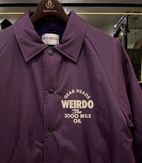 WEIRDO コーチジャケット gangsterville gladhand WEIRDO ウィアード コーチジャケット メンズ 3000MILE - COACH