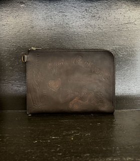 LEATHER DOCUMENT BAG 