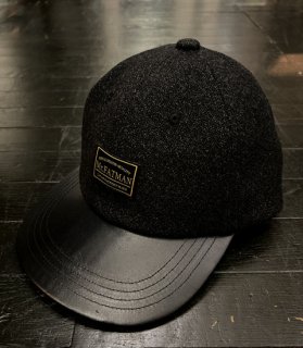 [Mr. FATMAN] WOOL CLASSIC LEATHER CAP 