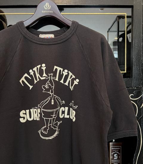 TIKITIKI SURF CLUB - S/S SWEAT / WRD-24-SS-15 - GLAD HAND