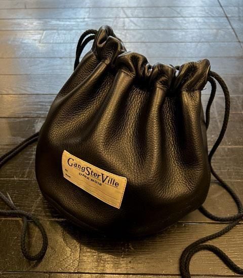 gladhand LEATHER EFFECT BAGギャングスタービル GANGSTERVILLE ギャングスタービル DARK NOIR - LEATHER EFFECT