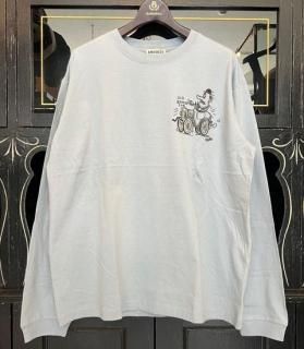 <img class='new_mark_img1' src='https://img.shop-pro.jp/img/new/icons14.gif' style='border:none;display:inline;margin:0px;padding:0px;width:auto;' />[LUCKY RUDY/RMODELSNOMINAL/] HAND PAINT L/S T-SHIRTS