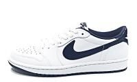 AIR JORDAN 1 RETRO LOW OG 705329-106 White/MidnightNavy