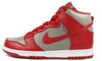 NIKE DUNK RETRO QS 850477-001 SOFT GREY/UNIV RED