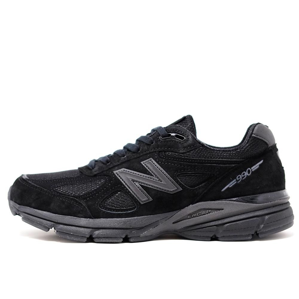 NEW BALANCE M990BB4 -MADE IN USA (Triple Black)