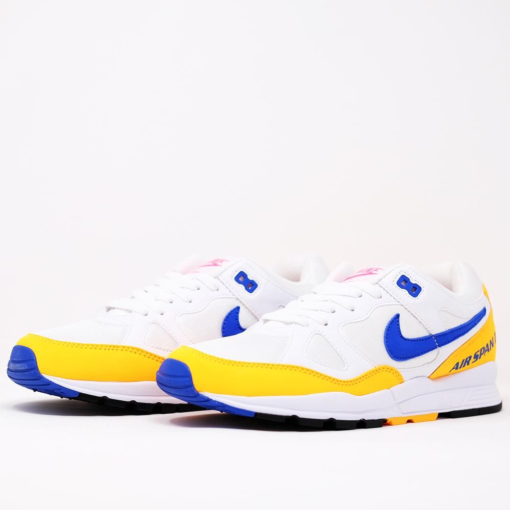 日本未発売カラー] NIKE ナイキ AIR SPAN Ⅱ エア スパン 2 AH8047 103 WHITE/HYPER ROYAL-LASER  ORAGE