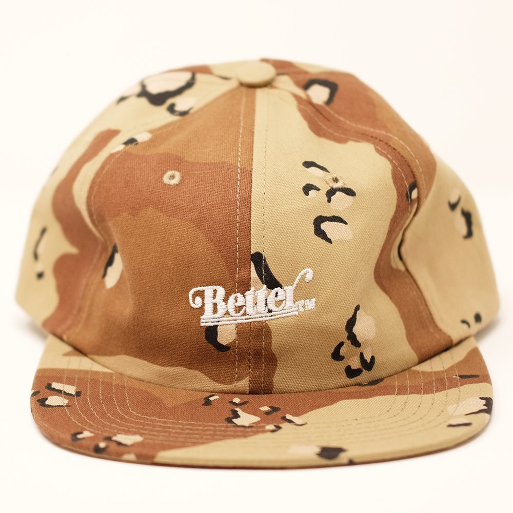 BETTER™ [LOGO HAT] ロゴ キャップ (CAMO) カモ AVI GOLD