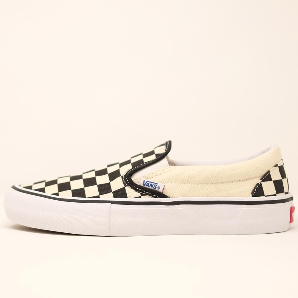 VANS バンズ [SLIP-ON PRO (CHECKER BOARD)] スリッポン プロ VN0A347VAPK (BLACK/WHITE)  チェック