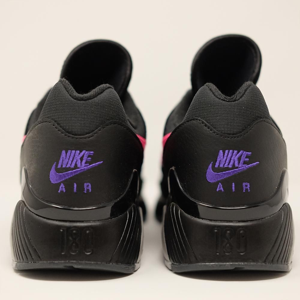 日本未発売カラー]NIKE ナイキ [AIR MAX 180 AQ9974-001] エア マックス BLACK/PINK BLAST-WOLF  GREY ピンク