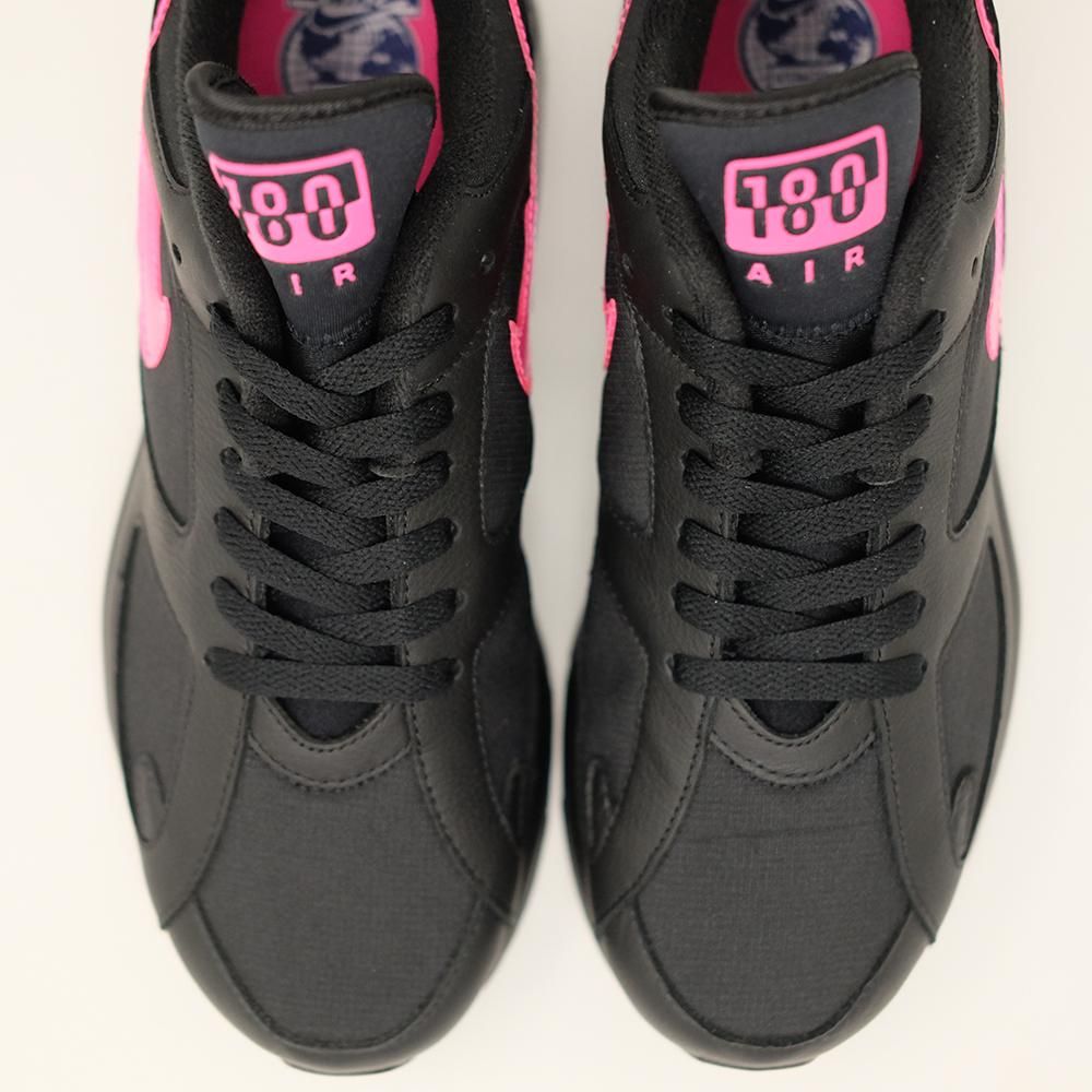 NIKE AIR MAX 180 AQ9974 001 BLACK PINK BLAST WOLF GREY