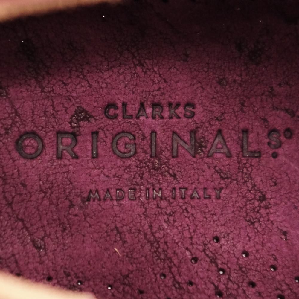 CLARKS ORIGINALS クラークス ワラビー 紫 27.0 PEACETREE | ピースツリー