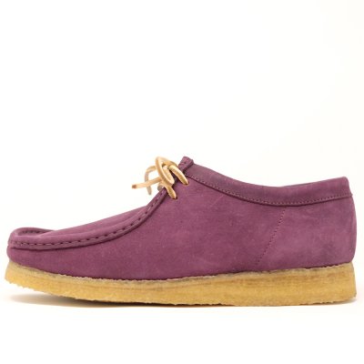 <img class='new_mark_img1' src='https://img.shop-pro.jp/img/new/icons29.gif' style='border:none;display:inline;margin:0px;padding:0px;width:auto;' />CLARKS ORIGINALS [WALLABEE] (PURPLE GRAPE) MADE IN ITALY