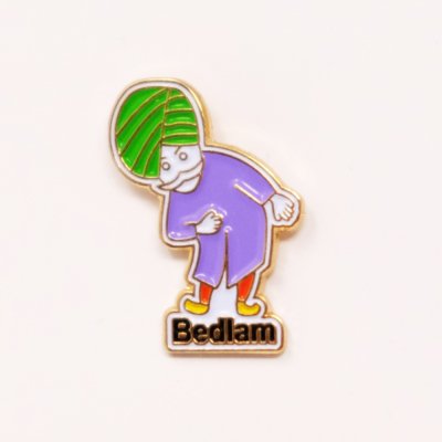 BEDLAM [CHAI-MAN ENAMEL PINS]