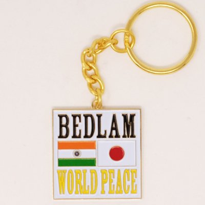 BEDLAM [WORLD PEACE KEY CHAIN]