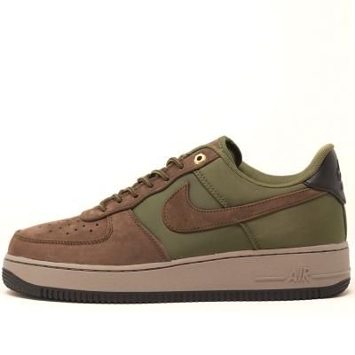 <img class='new_mark_img1' src='https://img.shop-pro.jp/img/new/icons5.gif' style='border:none;display:inline;margin:0px;padding:0px;width:auto;' />NIKE [AIR FORCE 1 '07 PREMIER AJ7408 200] (BAROQUE BROWN/ARMY OLIVE)