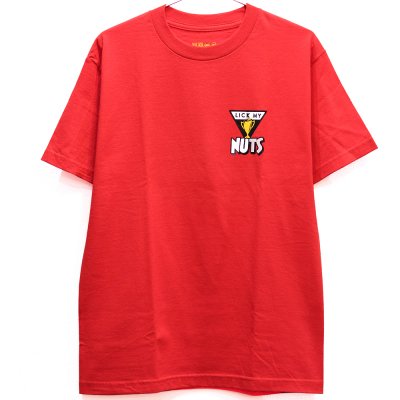 BEDLAM [LICK MY NUTS TEE] (RED)