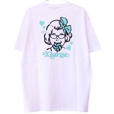 <img class='new_mark_img1' src='https://img.shop-pro.jp/img/new/icons5.gif' style='border:none;display:inline;margin:0px;padding:0px;width:auto;' />XLARGE [S/S TEE LOLLIPOP] (WHITE)