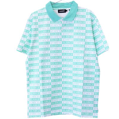 <img class='new_mark_img1' src='https://img.shop-pro.jp/img/new/icons5.gif' style='border:none;display:inline;margin:0px;padding:0px;width:auto;' />XLARGE® [S/S ALLOVER PRINTED POLO SHIRT] (LtGREEN)