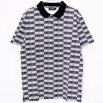 <img class='new_mark_img1' src='https://img.shop-pro.jp/img/new/icons5.gif' style='border:none;display:inline;margin:0px;padding:0px;width:auto;' />XLARGE® [S/S ALLOVER PRINTED POLO SHIRT] (BLACK)