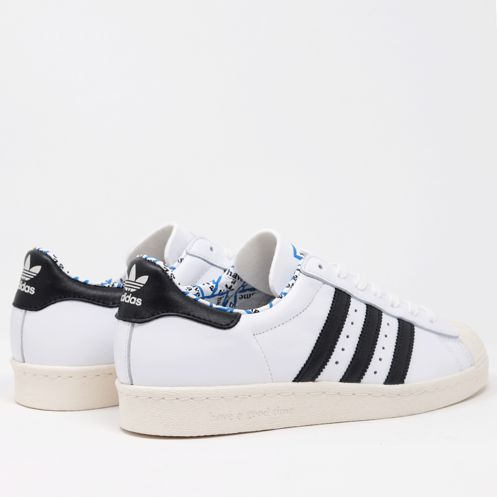 Misericordioso Ausencia perfil ADIDAS ORIGINALS アディダス [SUPERSTAR 80S] "HAVE A GOOD  TIME"｜スニーカーセレクトショップ通販サイト│VEHICLE FOOTWEAR（ビークルフット